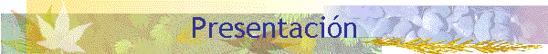 Presentaci�n