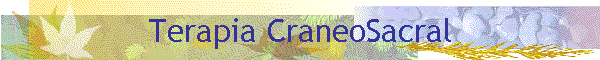 Terapia CraneoSacral